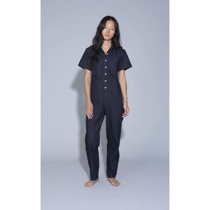 Ilana Kohn Tia Denim Coverall Jumpsuit NWT Sz 4